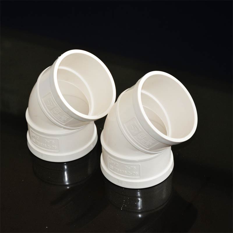 PVC排水管45度彎頭規(guī)格齊全 PVC排水管45度彎頭規(guī)格齊全
